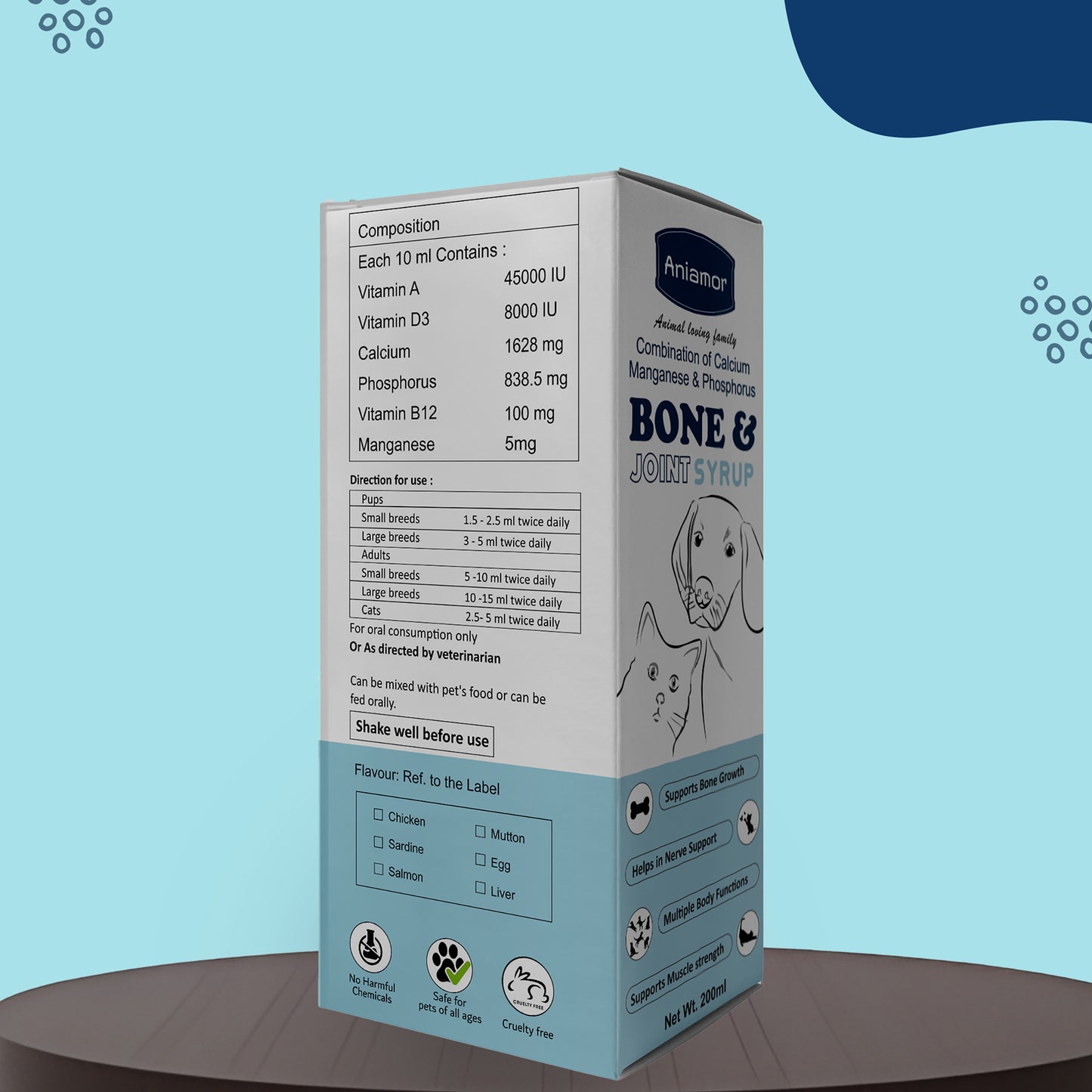 Bone and joint syrup compositions Aniamor