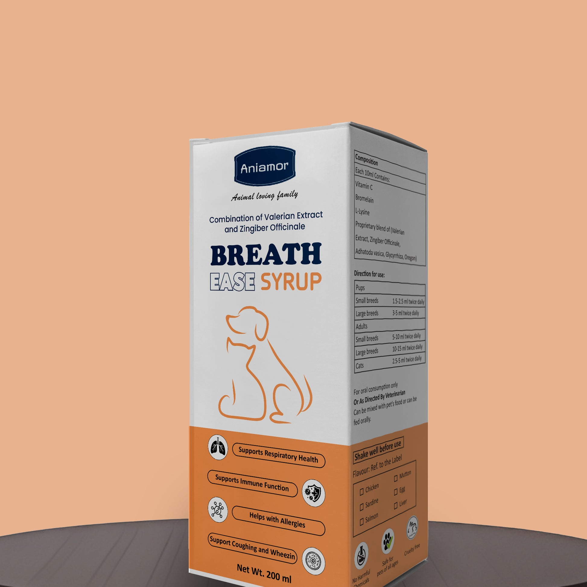Breath ease syrup Aniamor 200ml