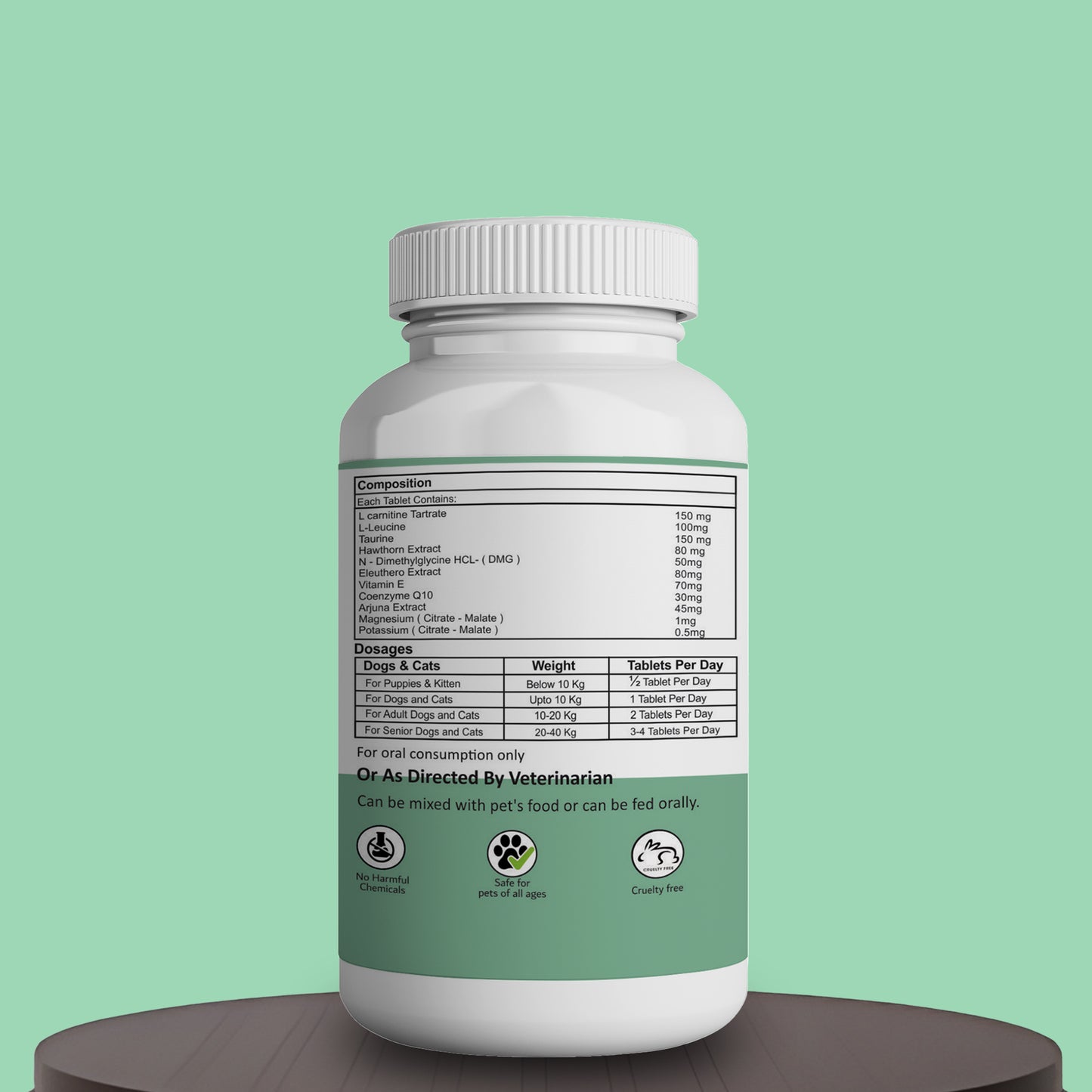 Cardio care tablets aniamor composition