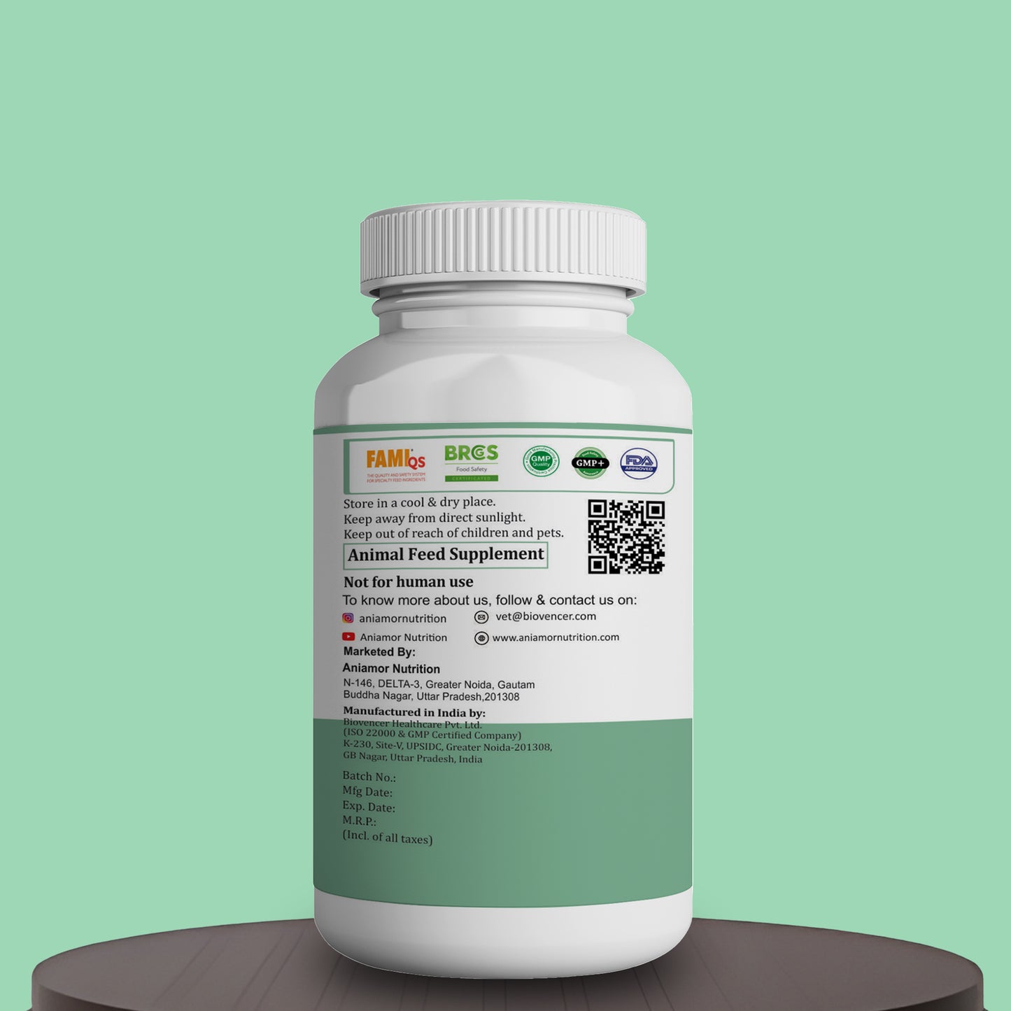 Cardio care tablets Aniamor Certification