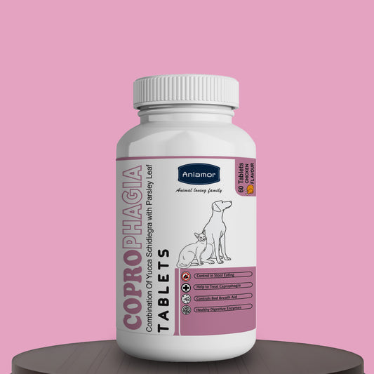 Coprophagia tablets Aniamor for dogs and cats