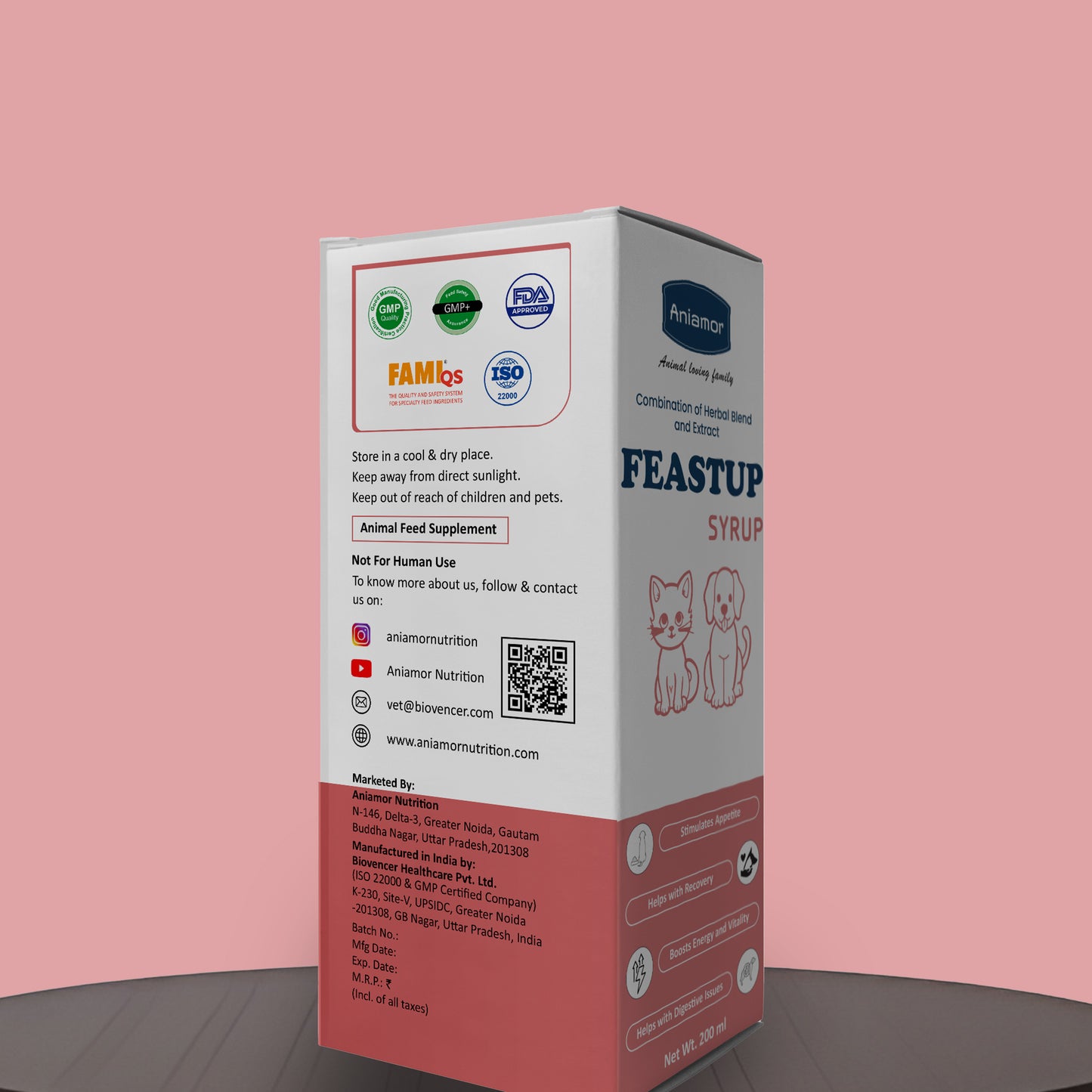 Feastup Tablet Aniamor Certifications