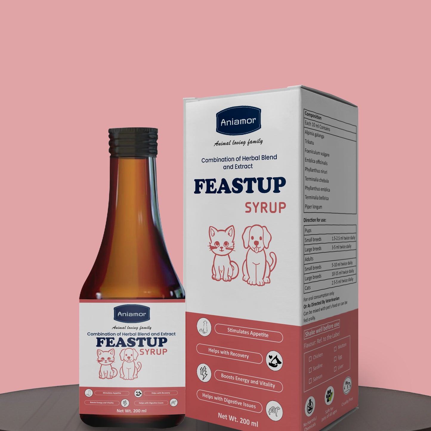 Feastup Syrup for pets