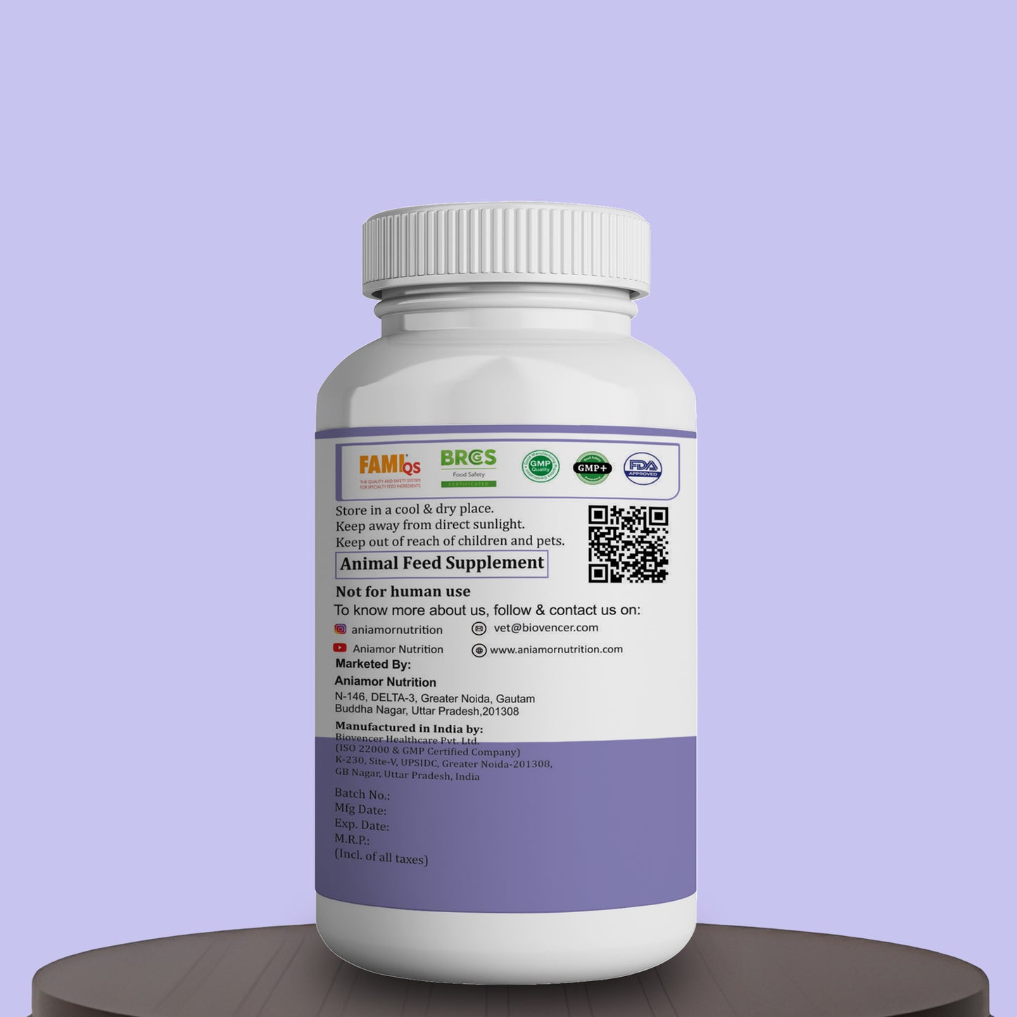 Kidney Care Tablets Aniamor certifications