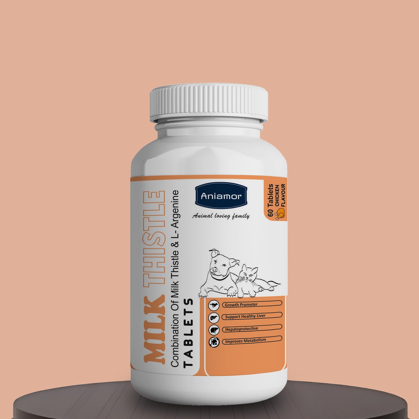 Milk thistle tablets Aniamor