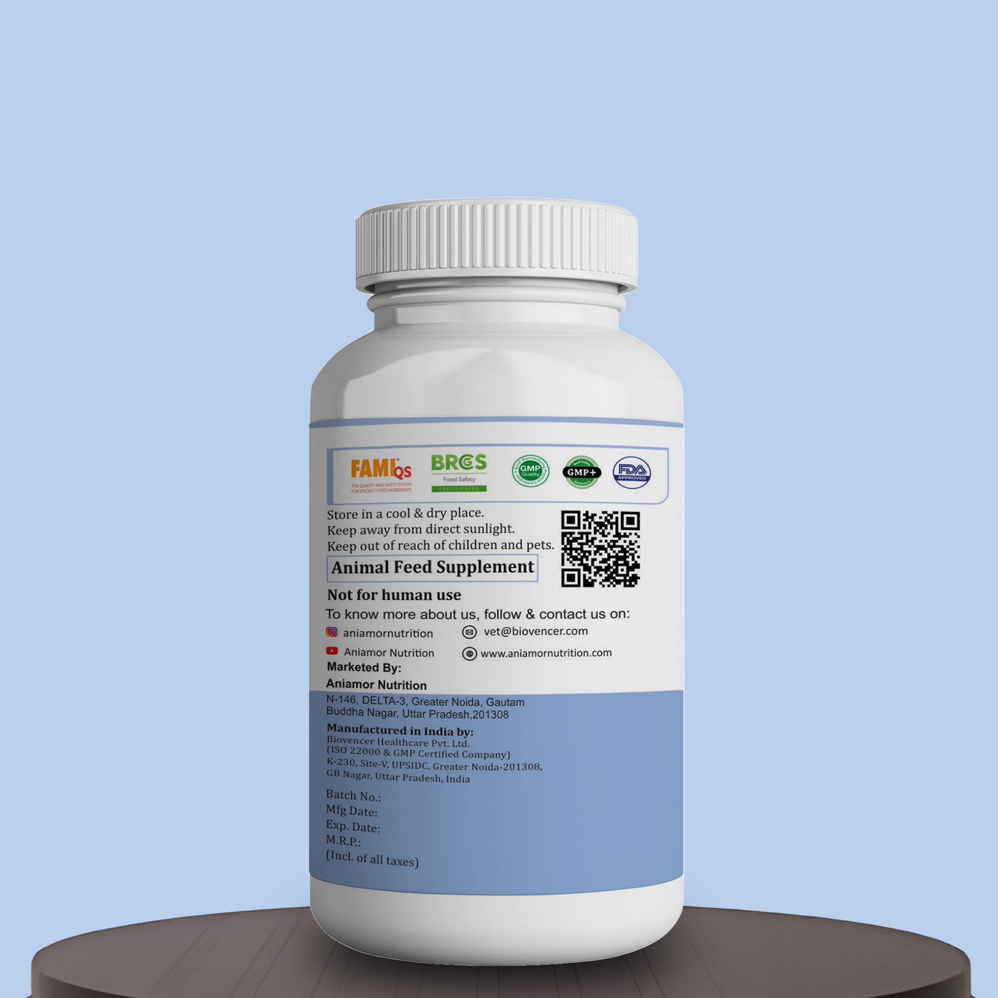 ortho care tablets Aniamor certifications