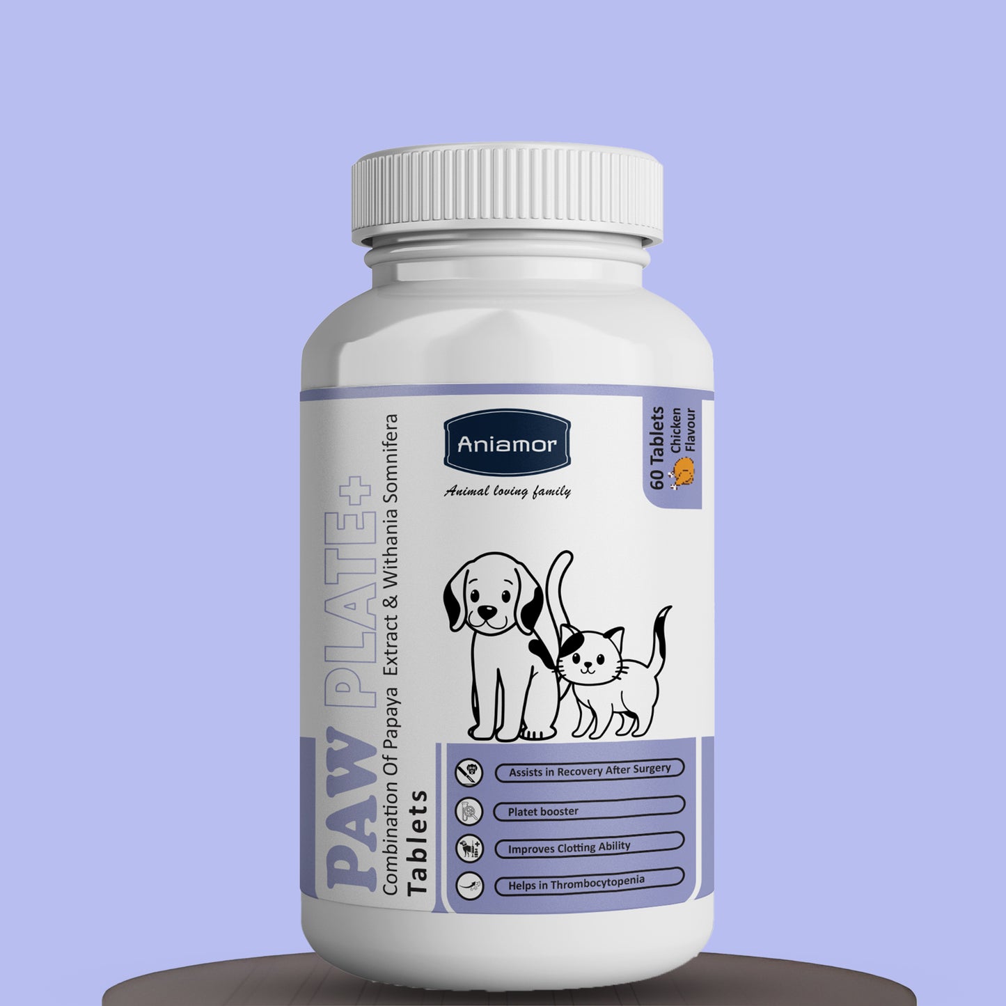 Aniamor Paw plate+ Tablets for pets