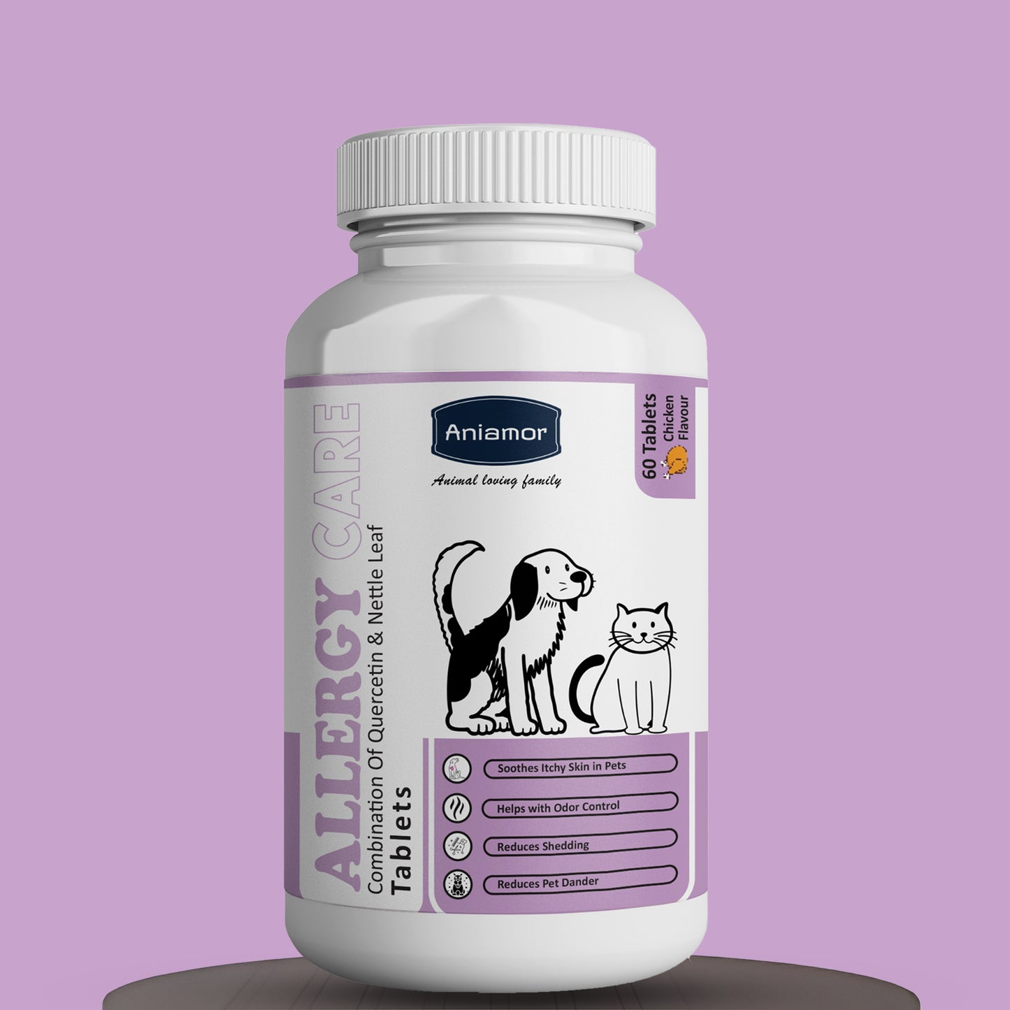Alergy care tablets for Pets