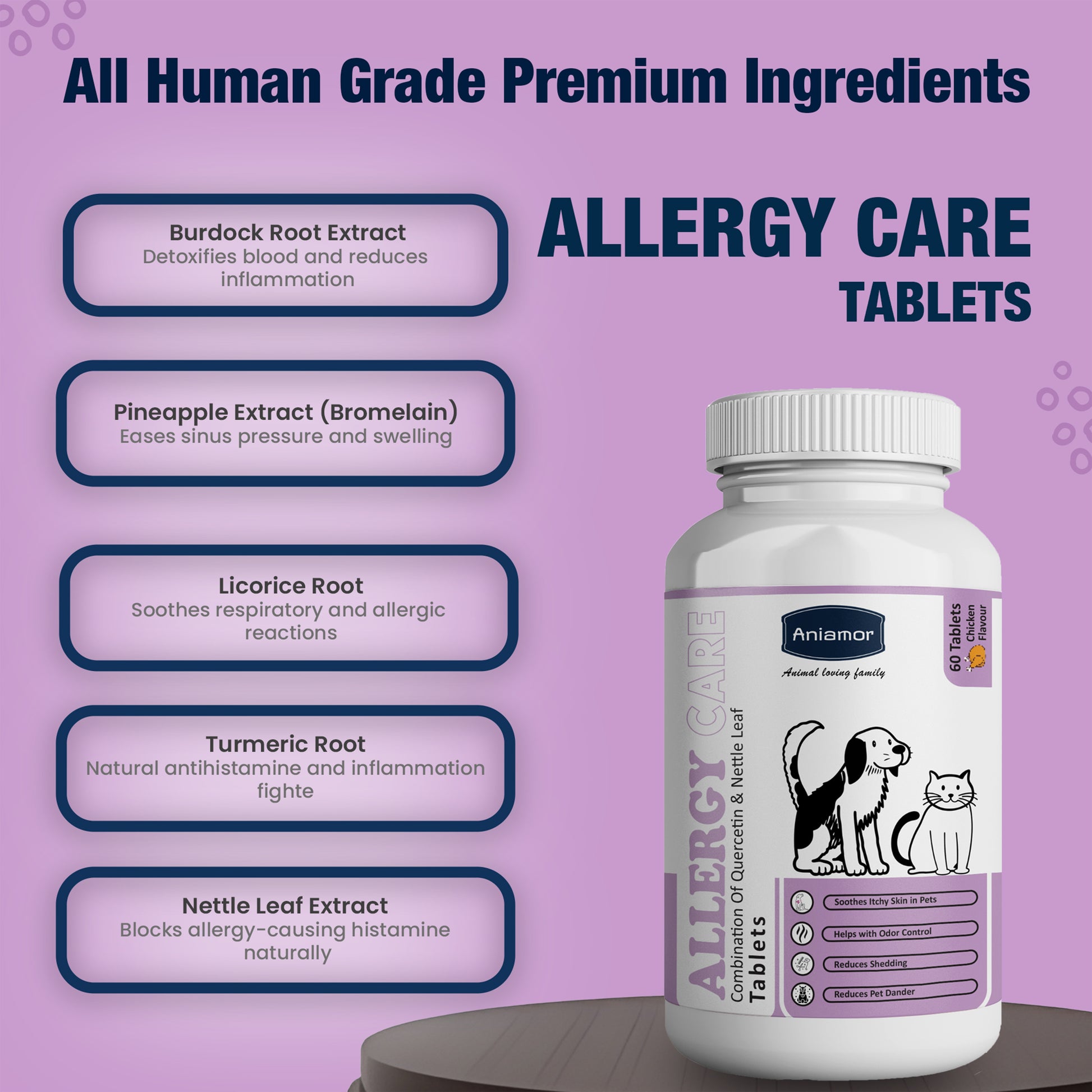 Allergy care tablets ingredients benefits