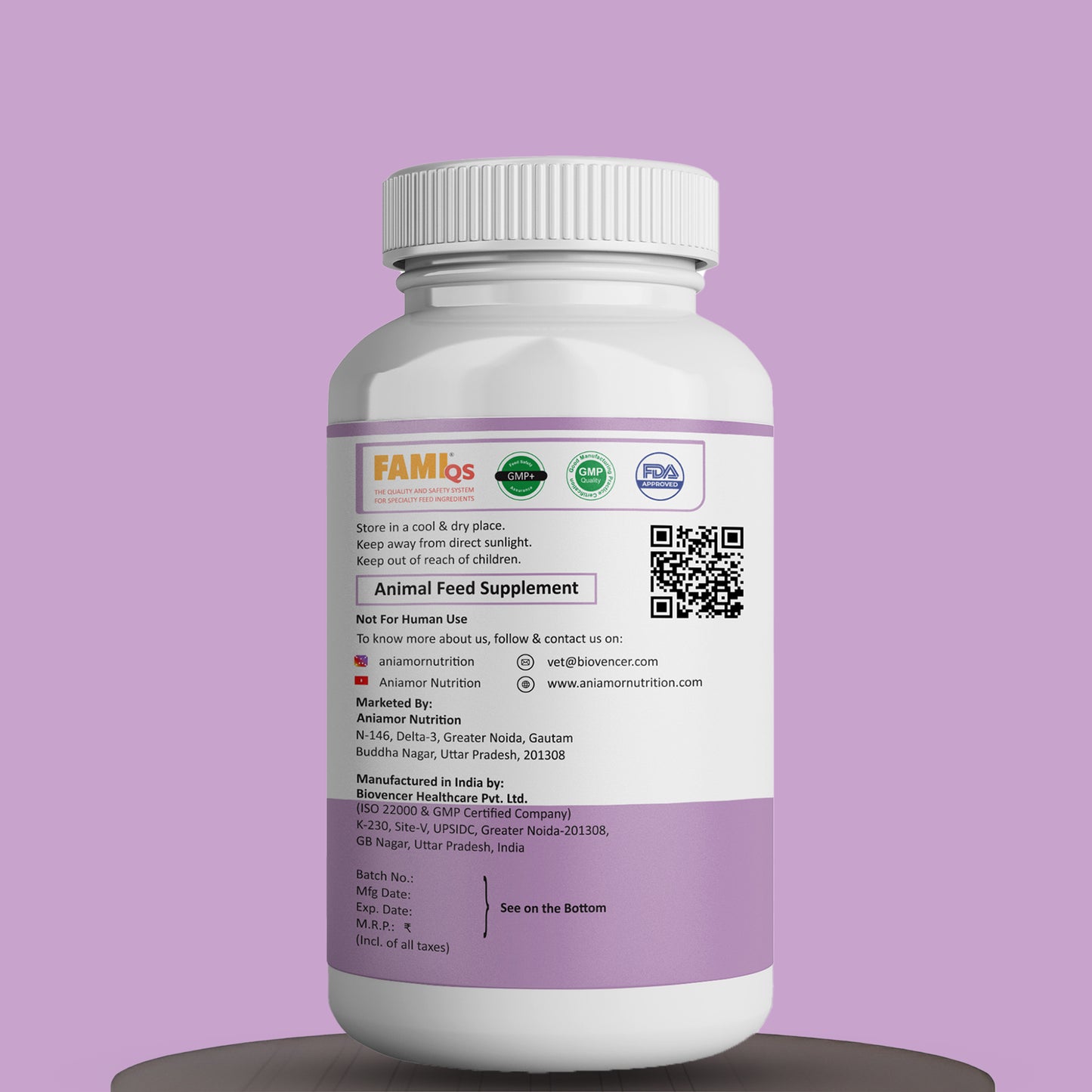Allergy care tablets certifications