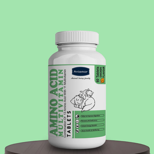 Amino acid multivitamin tablets  Aniamor for pets