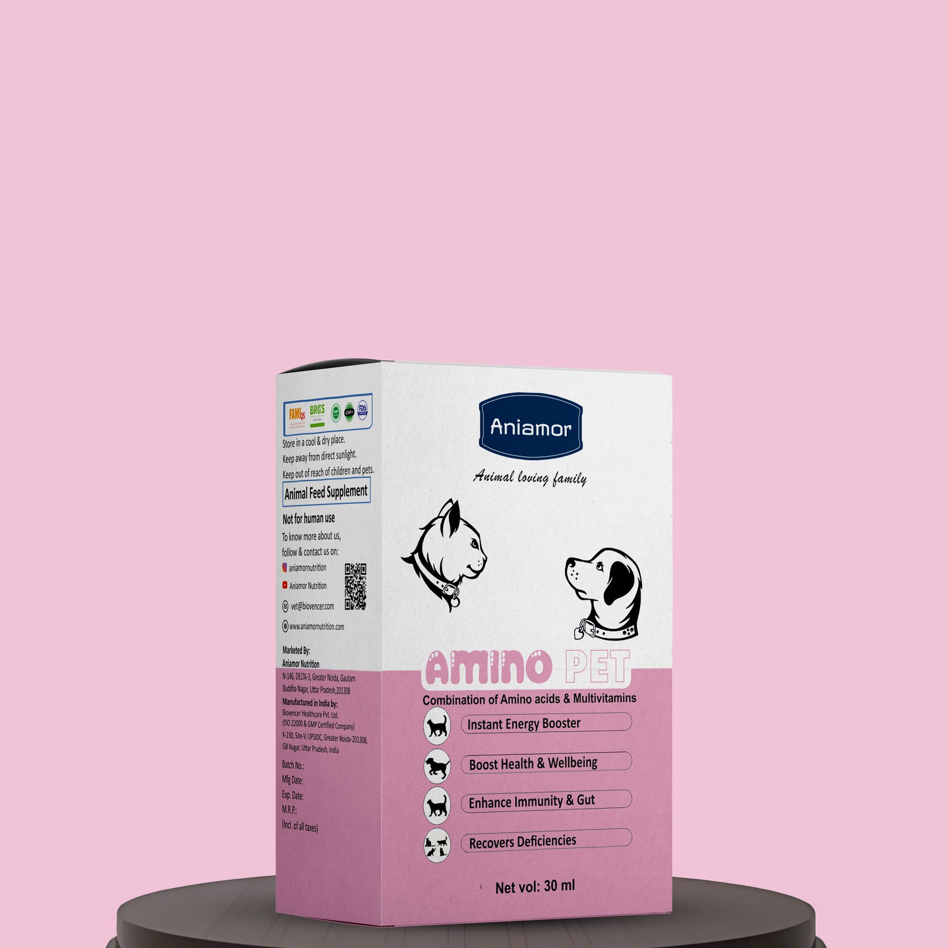 Amino pet drop Aniamor for pets 