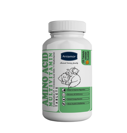 Amino Acid Multivitamin Tablets for Pets-Aniamor |120 Tablets