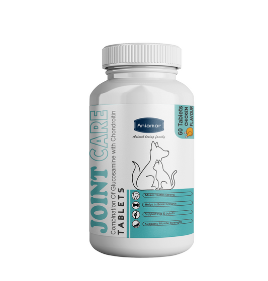 Joint care tablets for Pets-Aniamor| Glucosamine and Chondroitin Tablets| 60 Tablets