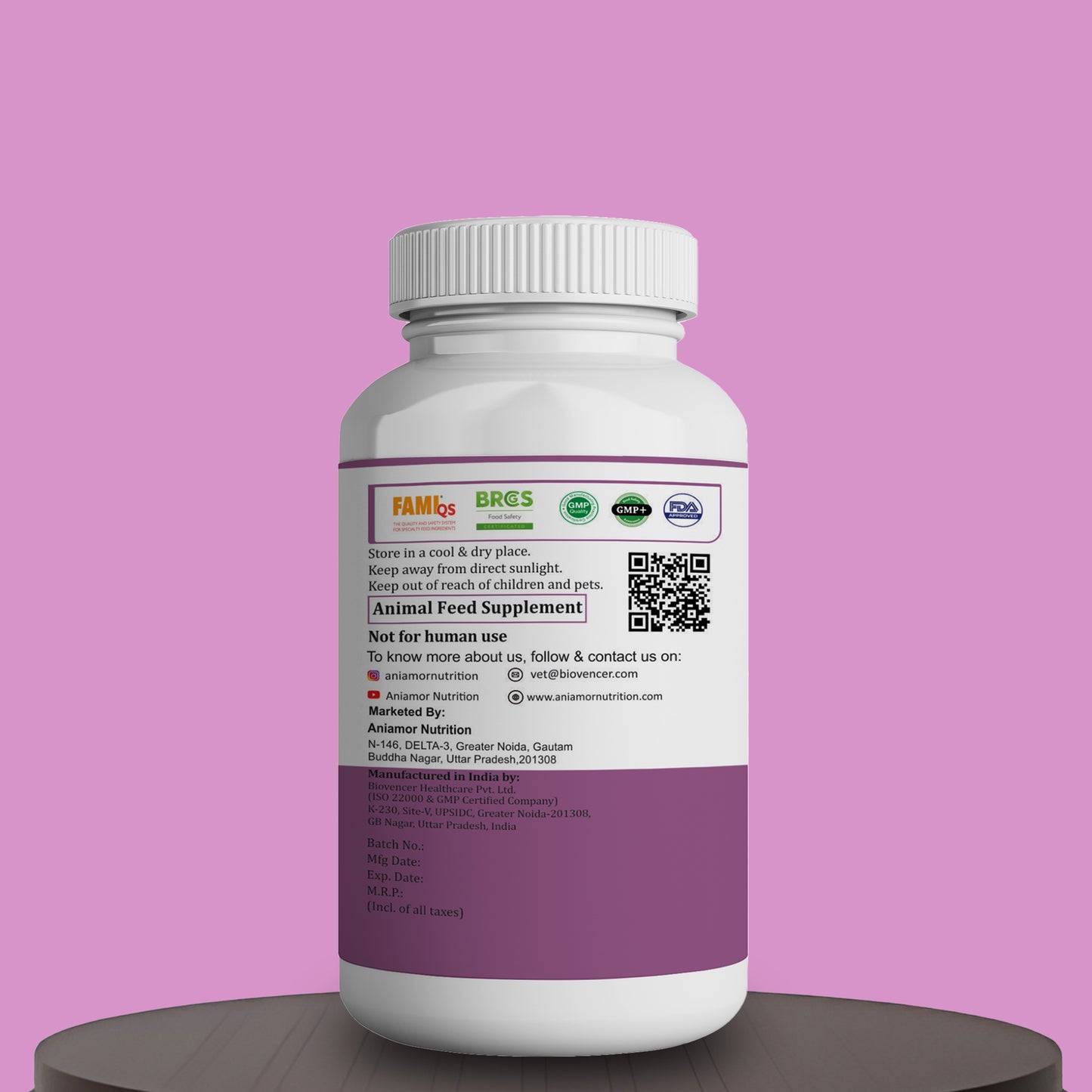 Calming care tablets Aniamor Compositions