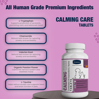 Calming care tablets Aniamor ingredients 