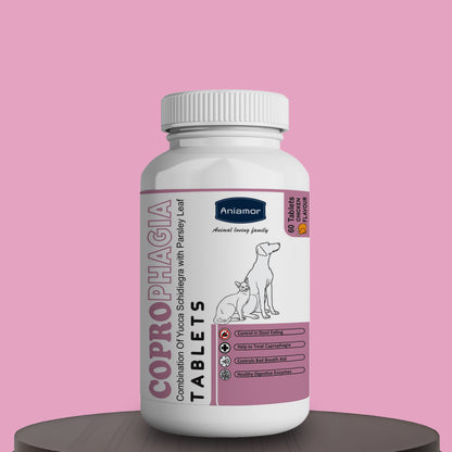 Coprophagia tablets Aniamor for dogs and cats