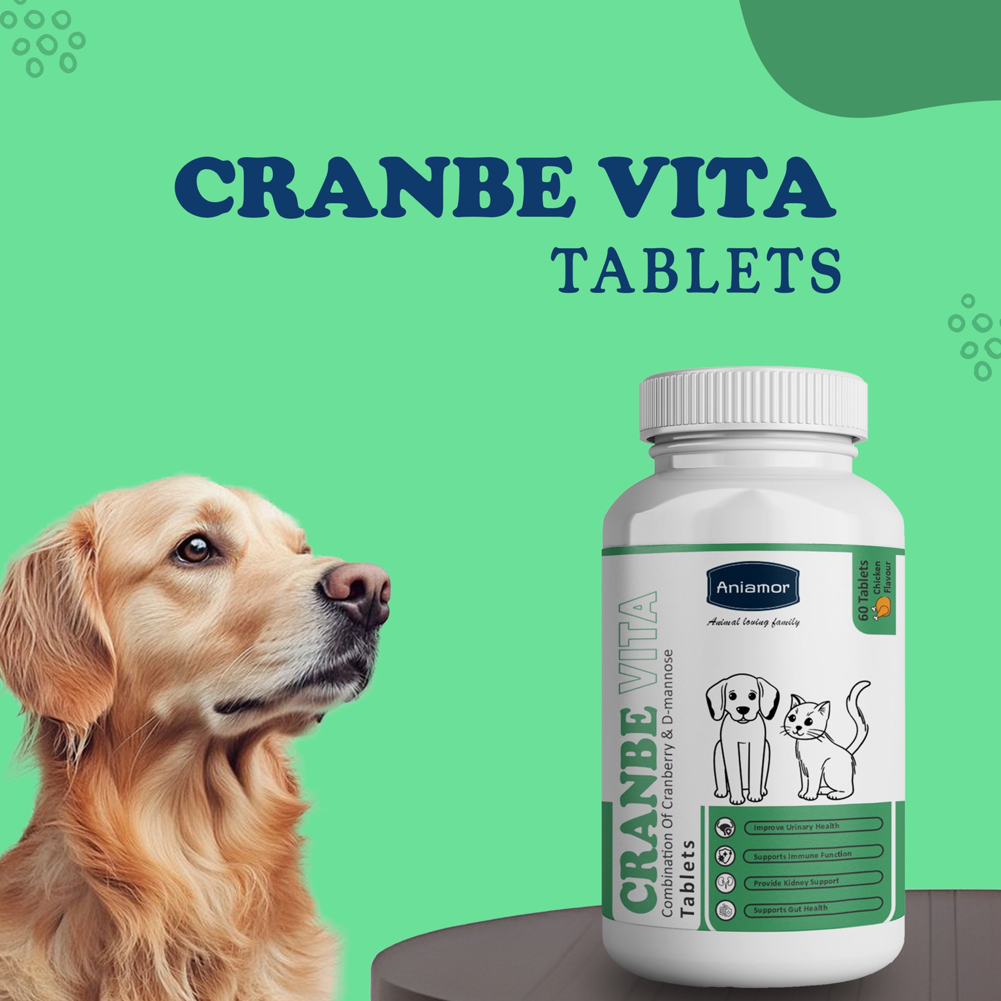 Cranbe Vita Tablets For Dogs and Cats