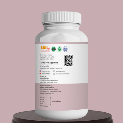 Crane Care Tablets for Dog and Cat | Cranberry , Whole Marshmallow,D-Mannose,Organic Astragalus Roots | 60 Tablets