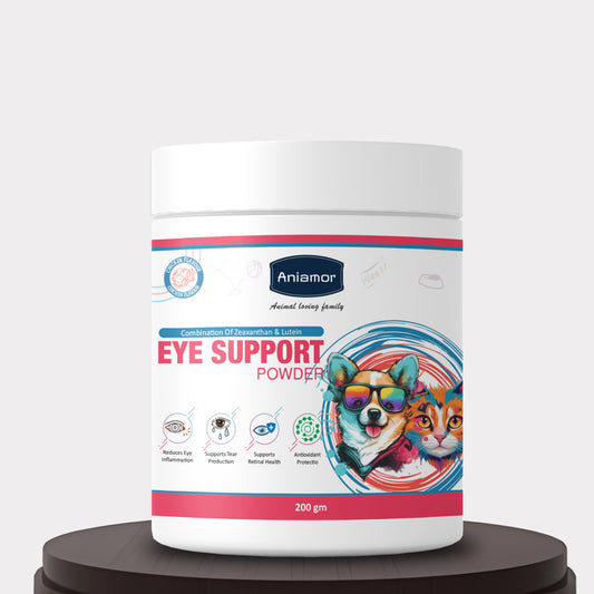 Eye support powder Aniamor for dogs and cats
