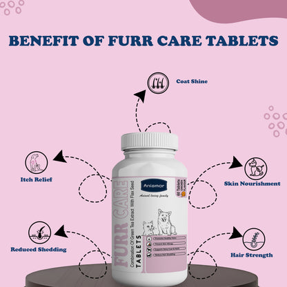 furr care tablets Aniamor bemefits for pets