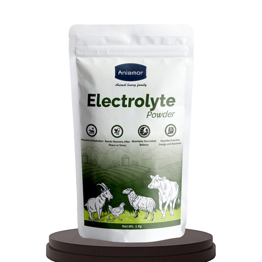 Electrolyte Powder for cattle-Aniamor| Dietary Supplement for Cattle| 1kg