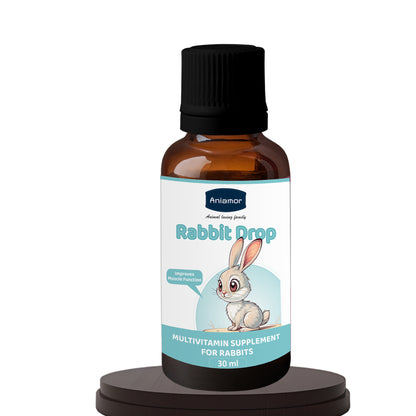 Multivitamin Drop for Rabbit | Vitamin A  Biotin Niacinamide with Choline Cloride | 30 ml Bottle