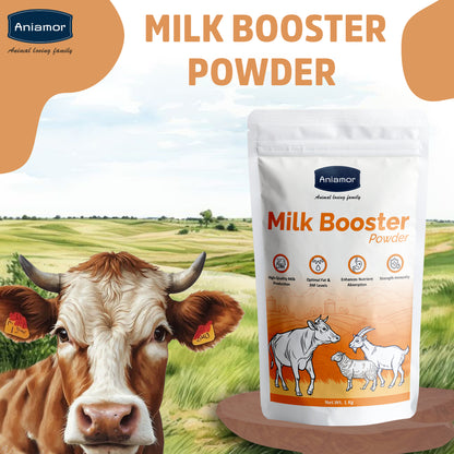 Milk Booster Powder for Cattle-Aniamor| Cattle Feed Supplement| 1 Kg