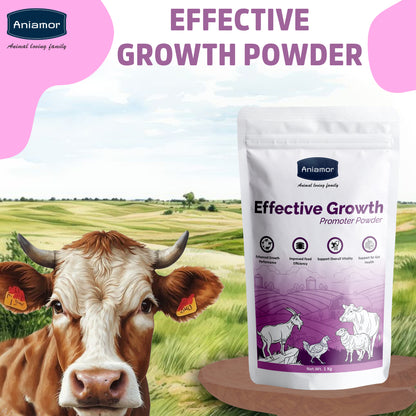 Aniamor Effective Growth Promoter | Cattle Feed Supplement | Increased Weight Gain | 1 Kg Pouch