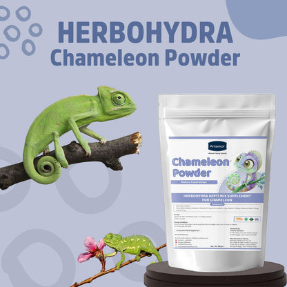 Aniamor Herbohydra Repti Mix – Daily Nutritional Powder with Electrolytes, Vitamins & Taurine for Reptiles