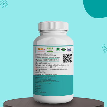 joint tablets Aniamor for pets Certifications