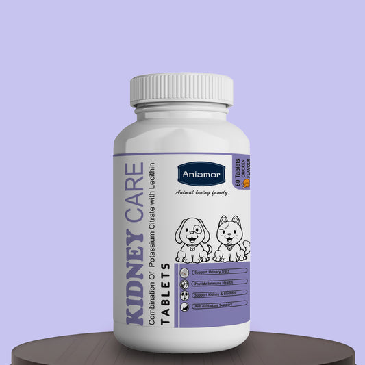 Kidney care tablets Aniamor for pets 