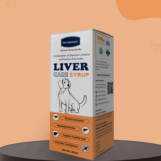 liver care syrup Aniamor for cats and dogs