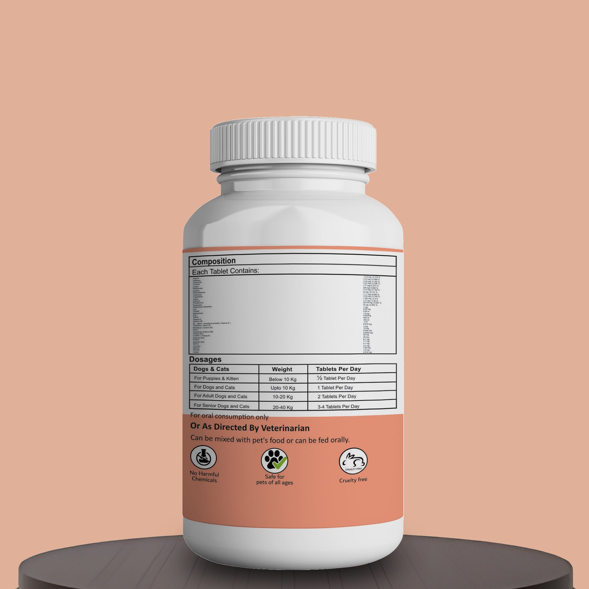 Muscle care tablets Aniamor Compositions