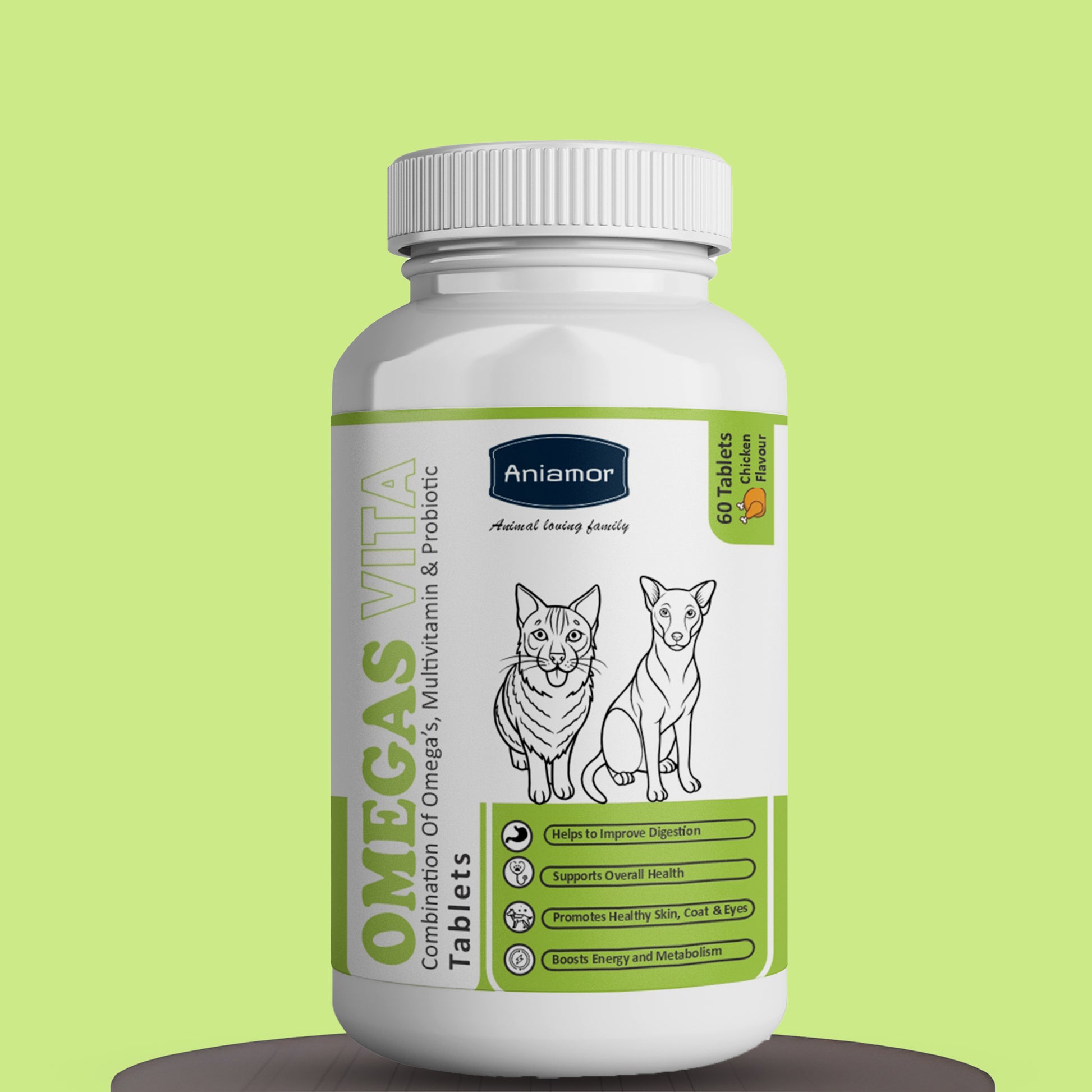 Omegas vita Tablets for pets