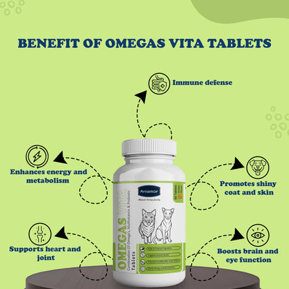 Omegas vita tablets benefits for pets