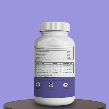 Petbone care tablets Aniamor Composition