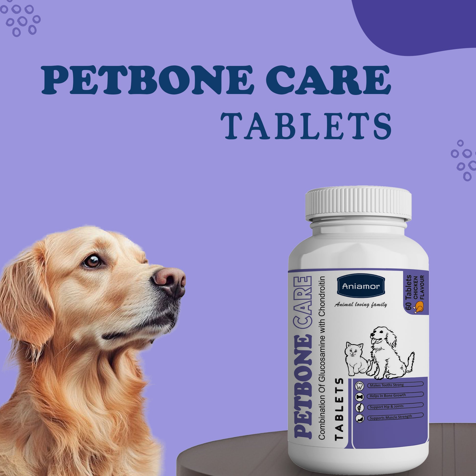 petbone care tablets Aniamor for dogs