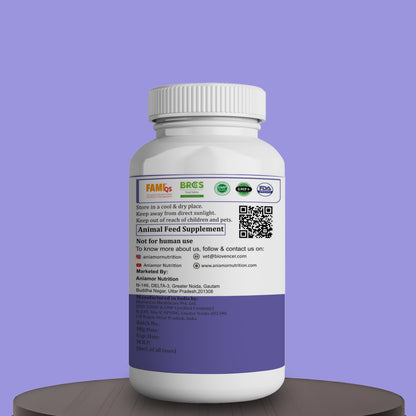 Petbone care tablets Aniamor certifications