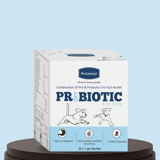 pre&probiotic powder for pets