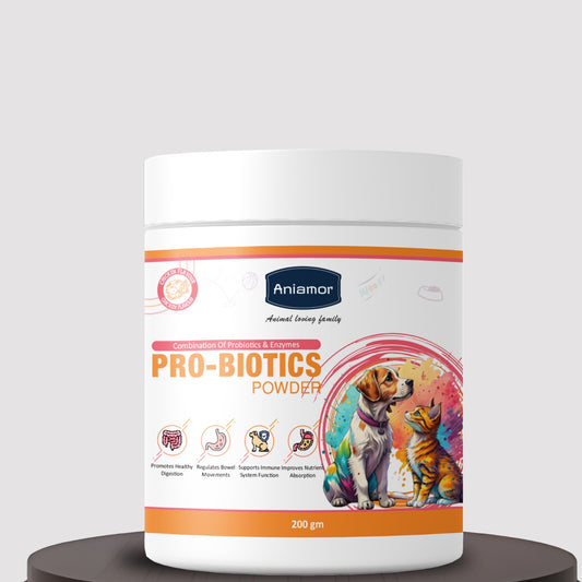 Pro Biotics Powder Aniamor for Dogs and Cats