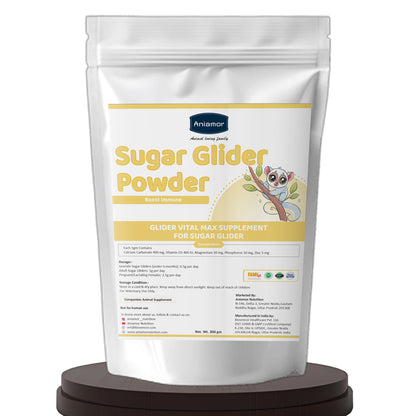 Aniamor Glider Vital Max — Apple Flavored Complete Daily Nutritional Powder for Gliders (200 gm)