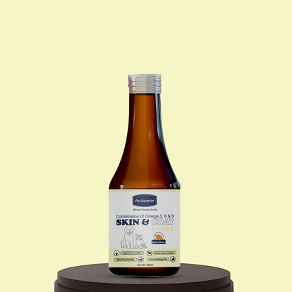 skin and coat syrup for Dogs and cats