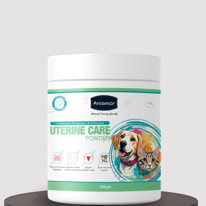 Uterine care powder Aniamor for pets