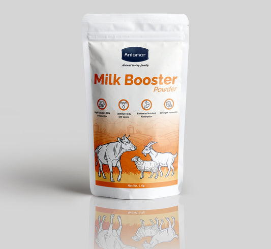 Milk Booster Powder for Cattle-Aniamor| Cattle Feed Supplement| 1 Kg