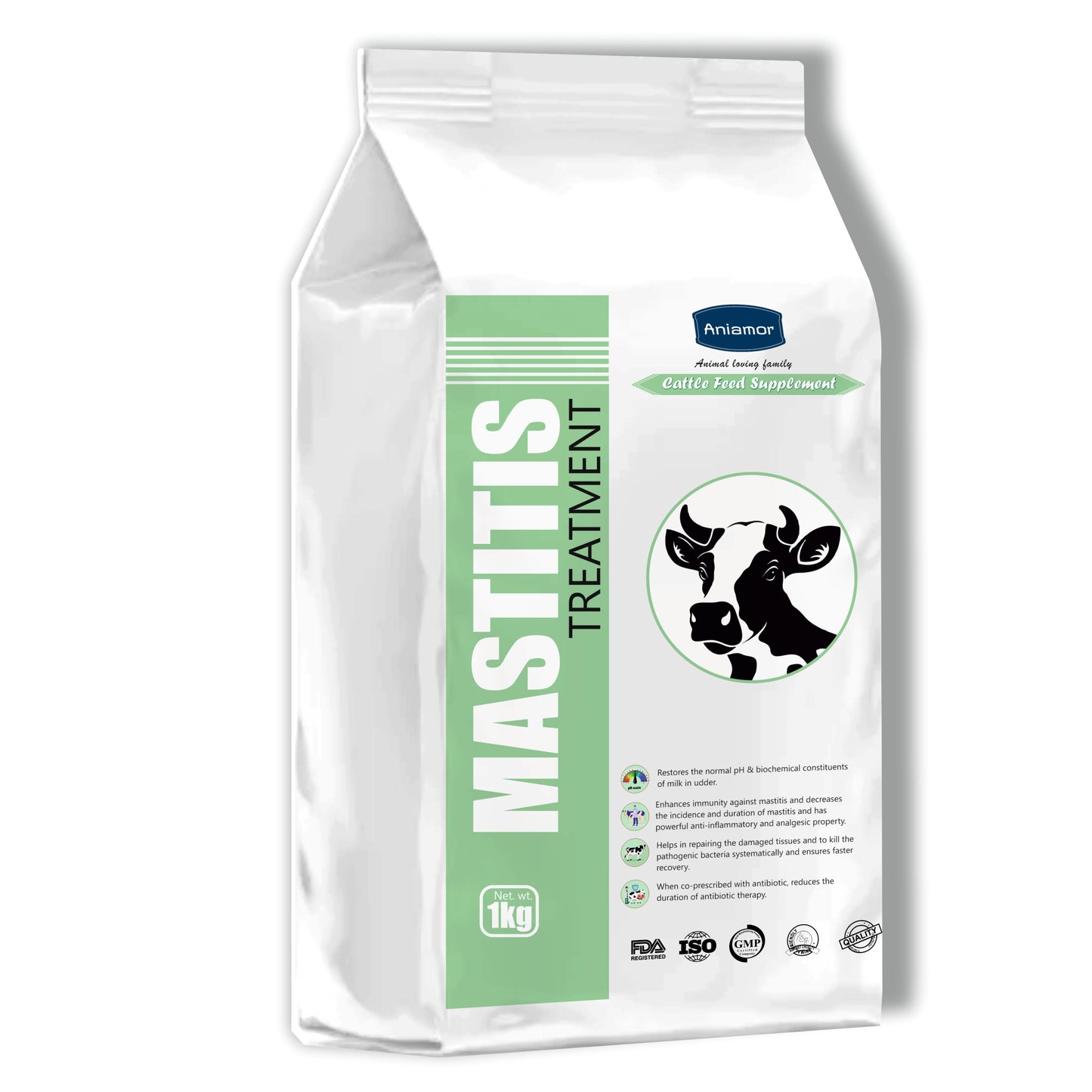 Mastitis Treatment Powder-Aniamor| Cattle feed supplements| 1kg