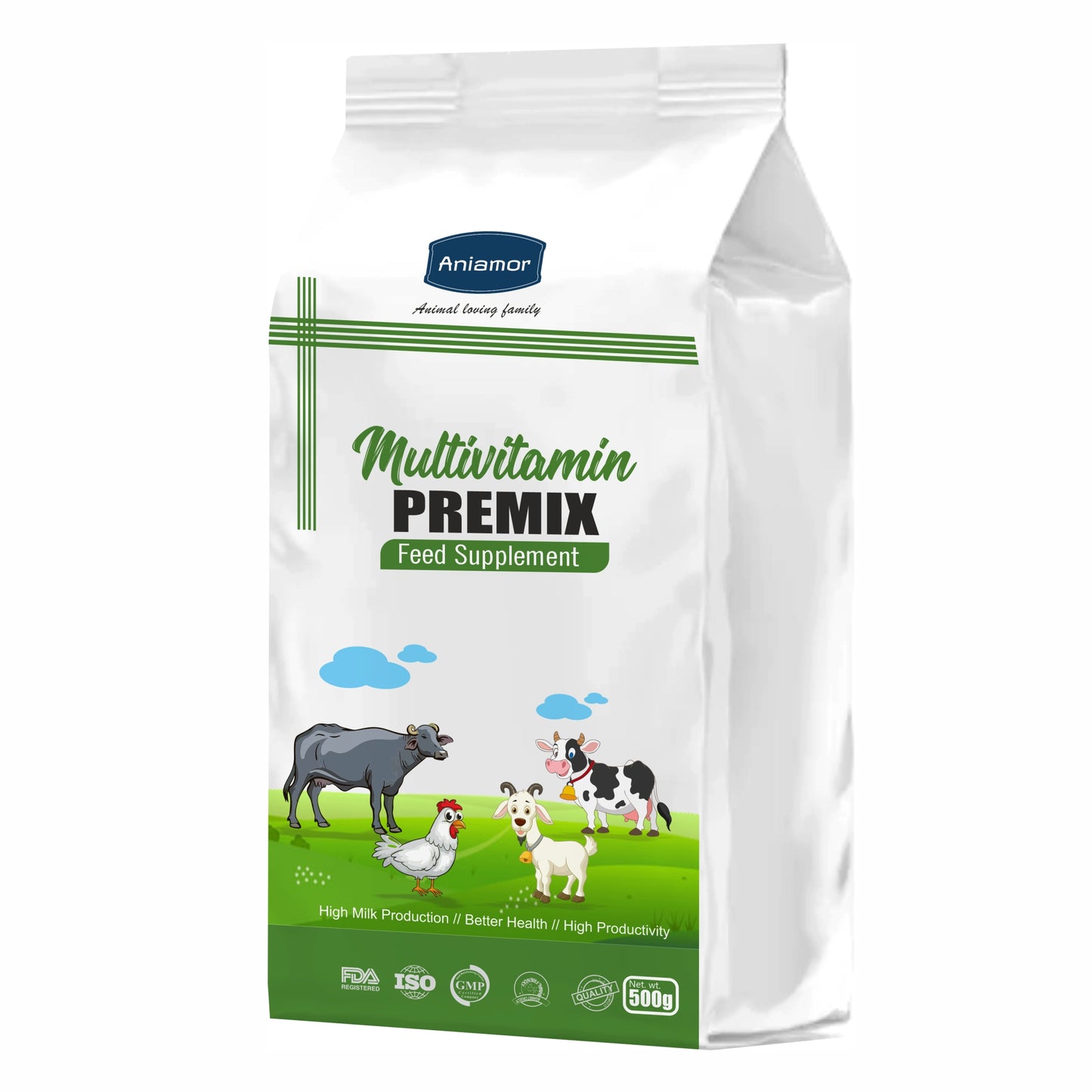 multivitamin premix feed supplement| Cattle feed supplement| 500g